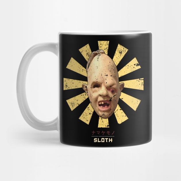 Sloth Retro Japanese Goonies by Nova5